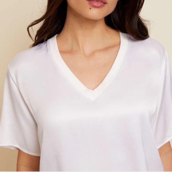 Nation Ltd. Bennie Oversized Sateen Tee - Picture 5 of 14